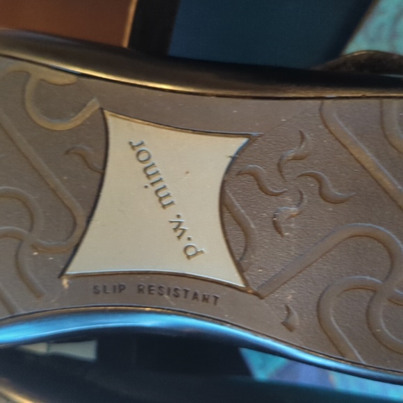 PW Minor Classic Mary Jane loafers black leather Women's 9 M NEW NWB - Picture 5 of 9